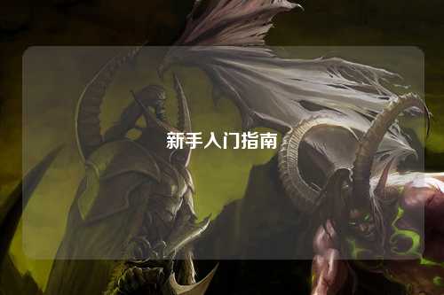 新手入门指南